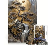 Bonsaï précieux, rêve pour Adultes, Puzzle de 1000 pièces, Jeu de logique Pure, Moment de Paix, découpe Nette, Cadeau touchant 50x75cm