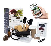 CULTIVEA® Kit Bonsaï Premium Prêt à Pousser - Jardinez et décorez - Entretien de vos bonsaïs et plantes naturel - Fil, Outils, Ciseaux Ronds, Petits Ciseaux Bonsai - Idée Cadeau Original