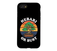 Bonsai Tree Nebari Or Bust Vintage Sunset Gardening Coque pour iPhone SE (2020) / 7/8