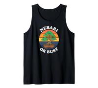 Bonsai Tree Nebari Or Bust Vintage Sunset Gardening Débardeur
