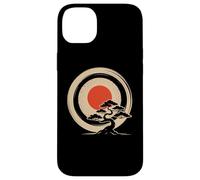 Bonsai Tree Samurai Art in Japanese Zen Buddhist Enso Circle Coque pour iPhone 14 Plus