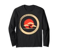 Bonsai Tree Samurai Art in Japanese Zen Buddhist Enso Circle Manche Longue