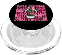 Bonsaï Whisperer Arbre Japonais Zen Fille Maman Coquette Bow PopSockets PopGrip pour MagSafe