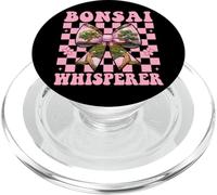 Bonsaï Whisperer Arbre Japonais Zen Fille Maman Coquette Bow PopSockets PopGrip pour MagSafe