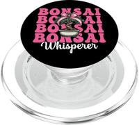 Bonsaï Whisperer Arbre Japonais Zen Fille Maman Coquette Bow PopSockets PopGrip pour MagSafe
