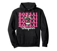 Bonsaï Whisperer Arbre Japonais Zen Fille Maman Coquette Bow Sweat à Capuche