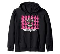 Bonsaï Whisperer Arbre Japonais Zen Fille Maman Coquette Bow Sweat à Capuche