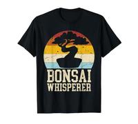 Bonsai Whisperer T-Shirt Graphique avec Valeur, Homme, Noir, L