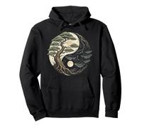 Bonsaï Yin Yang Symbole de Paix Japon Zen Méditation Sweat à Capuche