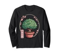 Bonsaï Zen - Kawaii Japanese Plant Lover Vibes Manche Longue