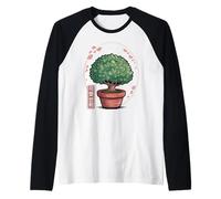 Bonsaï Zen - Kawaii Japanese Plant Lover Vibes Manche Raglan