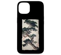 Bonsaï Zen Peinture à l'Encre Japonaise Vintage Art Cadeau Coque pour iPhone 13