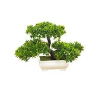 Bonsaïs artificiels, bonsaï artificiels arbre, fausses plantes de simulation de plantes en pot arbre faux arbre ornements décoratifs mini pin accueillant pour le bureau à domicile en intérieur, bonsa