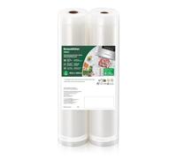 Bonsenkitchen Sacs sous Vide Alimentaire 2 Rouleaux 28 x 600 cm