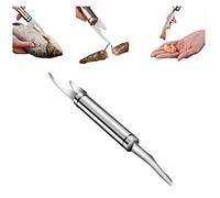 Bonseor 5 in 1 Multifunctional Shrimp Line Fish Maw Knife, Stainless Steel Shrimp Deveiner Tool,Household Shrimp Line Knife,Fish Scaler Remover (1 PCS)