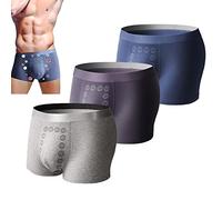 Bonseor Eft Energy-Field-Therapy Men's Underwear,Energy Field Therapy Men's Underwear, Slimming Underwear (A,XL)