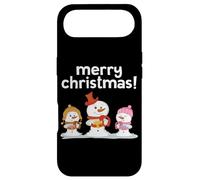 Bonshommes de Neige Mignons de Noël Joyeux Noël Chœur Vacances Neige Coque pour iPhone Air