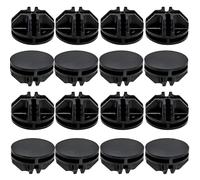 Bonsicoky Lot de 16 connecteurs en plastique noir pour armoire modulaire et cube de rangement