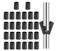 Bonsicoky Lot de 52 clips de verrouillage en fil de fer pour étagère de 2,2 cm, 26 paires