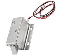 Bonsicoky Serrure électromagnétique solénoïde DC 12 V 0,83 A, mini verrou de porte électrique mince pour porte d'armoire, tiroir