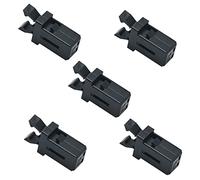 Bontannd 5 pièces poubelle en plastique serrure auto-verrouillage interrupteur remplacement attraper Compatible tactile couvercle bin réparation Clip