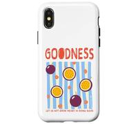 Bonté Galates 6:9 Christian Faith Passion Fruit Coque pour iPhone X/XS