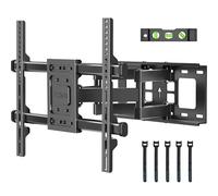 BONTEC Support Mural TV à Double Bras, 32-84 Pouces, Charge 60 kg