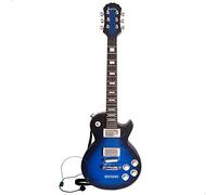 BONTEMPI 46948 Guitare électrique Rock pour Enfant avec Micro, Taille 68,5 cm, 10 mélodies incluses, Guitare pour Enfants, Instruments de Musique pour Enfants
