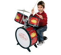 Bontempi - 526800 - Instrument de Musique - Batterie Géante 3 Fûts + Tuteur Électronique