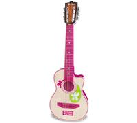 Bontempi- 7071-Guitare Folk, L. 7o cm, Couleur Rose, 20 7071 | Explorer les Accords et Mélodies de Manière Légère, Rose