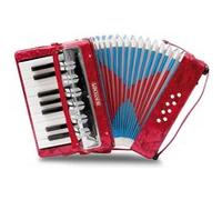 Bontempi accordéon rouge multicolore, multicolore G