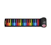 Bontempi Clavier électronique ColorKeys – Piano Roll Up 37 touches, notes colorées, 8 sons