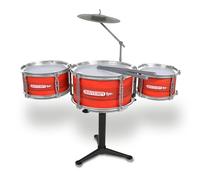 BONTEMPI - Drucmaster Drum Set avec Trois Tambours et Cymbales