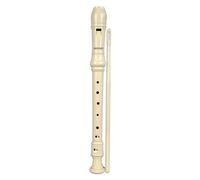 BONTEMPI - Flûte à Bec Soprano Doigté Baroque 28 Notes Extension Do-Ré Matériau Antichoc Écouvillon Inclus 330mm