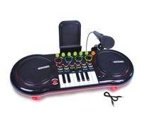 Bontempi | HarmonyKeys - Clavier Numérique à 54 Touches, 700x230x60 mm | Connexion USB et adaptateur réseau pour une Harmonie Parfaite