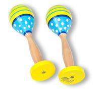 Bontempi - Maracas Shakewood en Bois pour Un Rythme Naturel et coloré