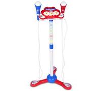 Microphone à deux étages Bontempi - Blanc