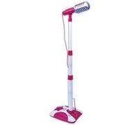 Bontempi Microphone avec support rose multicolore, multicolore G