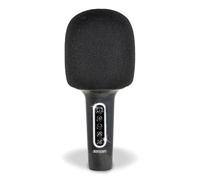 Bontempi | Microphone Karaoke sans Fil avec Haut-Parleur, 200mm | Effet Changement de Voix, Rechargeable, 85mm x