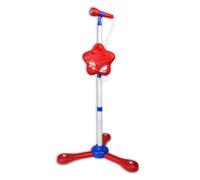 Bontempi | Microphone sans Fil avec Support Réglable, pour Enfants, Effets Lumineux, Support Smartphone, 107x47x19 cm