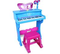 Bontempi | MiniMelody - Piano électronique de Table 37 Touches avec Microphone et Tabouret pour Petits maîtres de la Musique