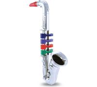 Bontempi Silver Saxophone 4 Notes 37Cm