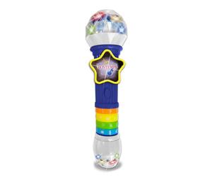 Bontempi | StarMic Karaoke - Microphone avec Effets Lumineux pour Les Performances de Vera Star, Rose, 60x195x60 mm