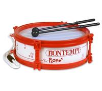 BONTEMPI - Tambour avec Bandoulière Complet avec Baguettes, Son Réaliste, Diamètre 150 mm