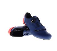 Chaussures bontrager circuit nautical navy radioactive coral bleu rose 37
