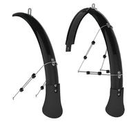 Bontrager Garde-Boue avant + arrière Route (pour pneus 18-25) Noir - Béquilles et garde-boue de vélo