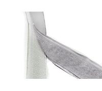 BONUS Eurotech 1BZ21.00.0020/025 Fixation crochets et boucles 20 mm bande, auto-adhésive, ensemble:25 m crochets et boucles, blanc