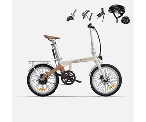 (Bonus gratuit : 199,98 €) ADO Air Carbon : Vélo pliant en carbone plus léger et plus puissant - Latte