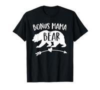 Bonus Mama Bear Best Step Mom Ever Belle-mère T-Shirt