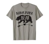 Bonus Mama Bear Best Step Mom Ever Belle-mère T-Shirt